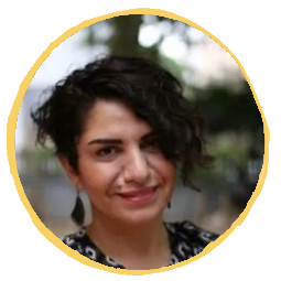 Kurucu ve psikolog Iraz'ın gülen portresi